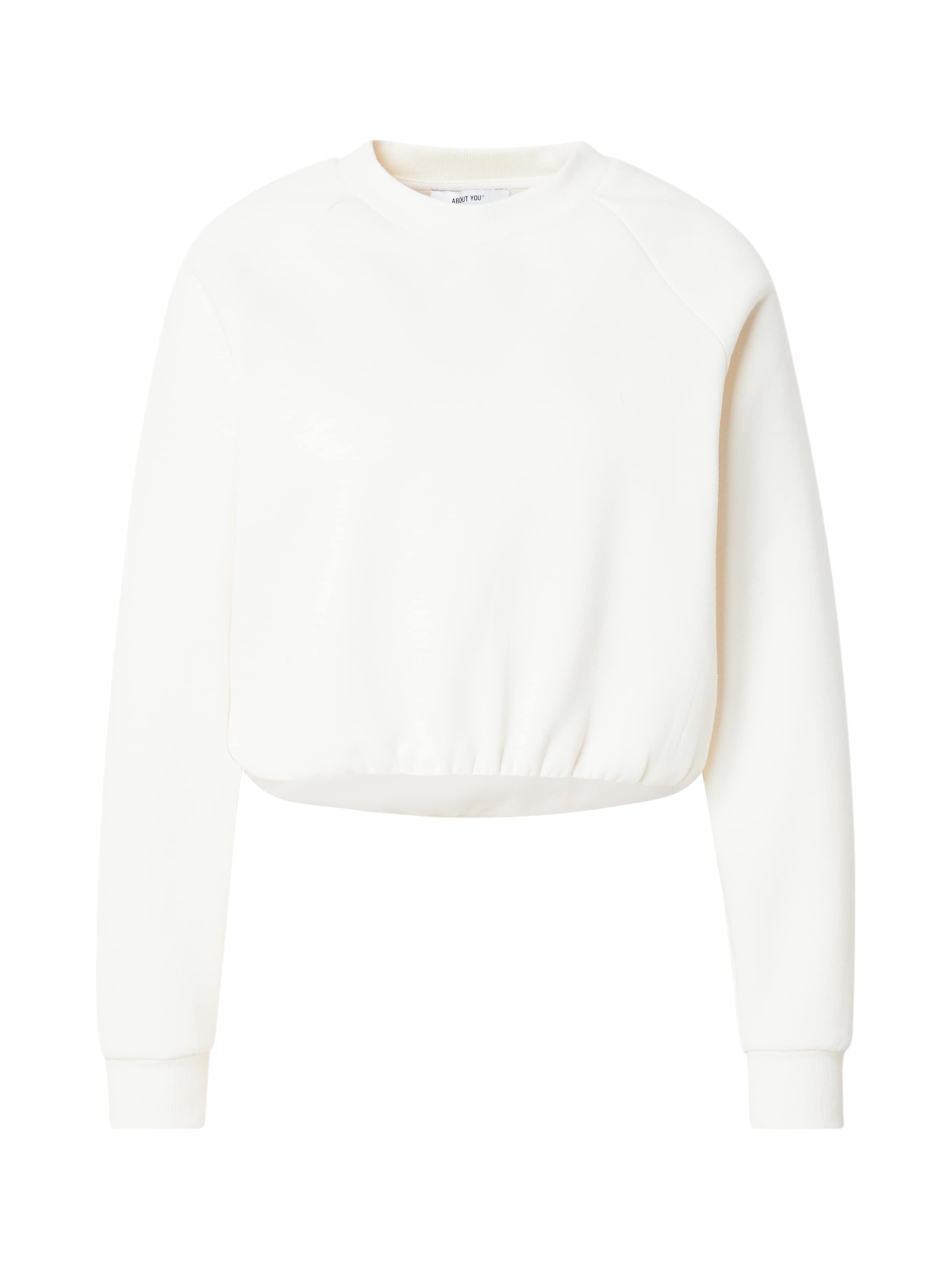 ABOUT YOU Sweatshirt 'Dana' in White: front