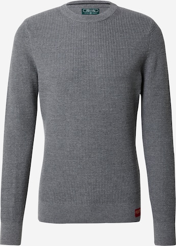 Superdry - Jersey en gris: frente