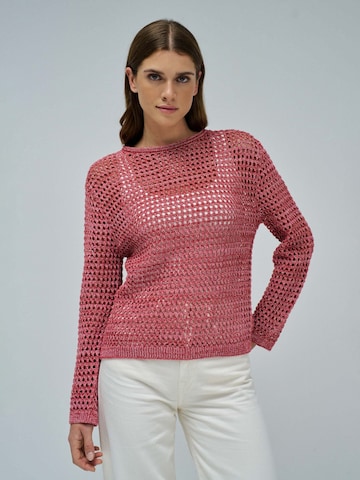 Salsa Jeans Sweater in Pink: front