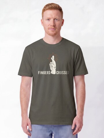 T-Shirt Watapparel en vert : devant