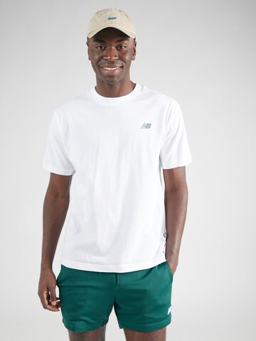 balta new balance Marškinėliai