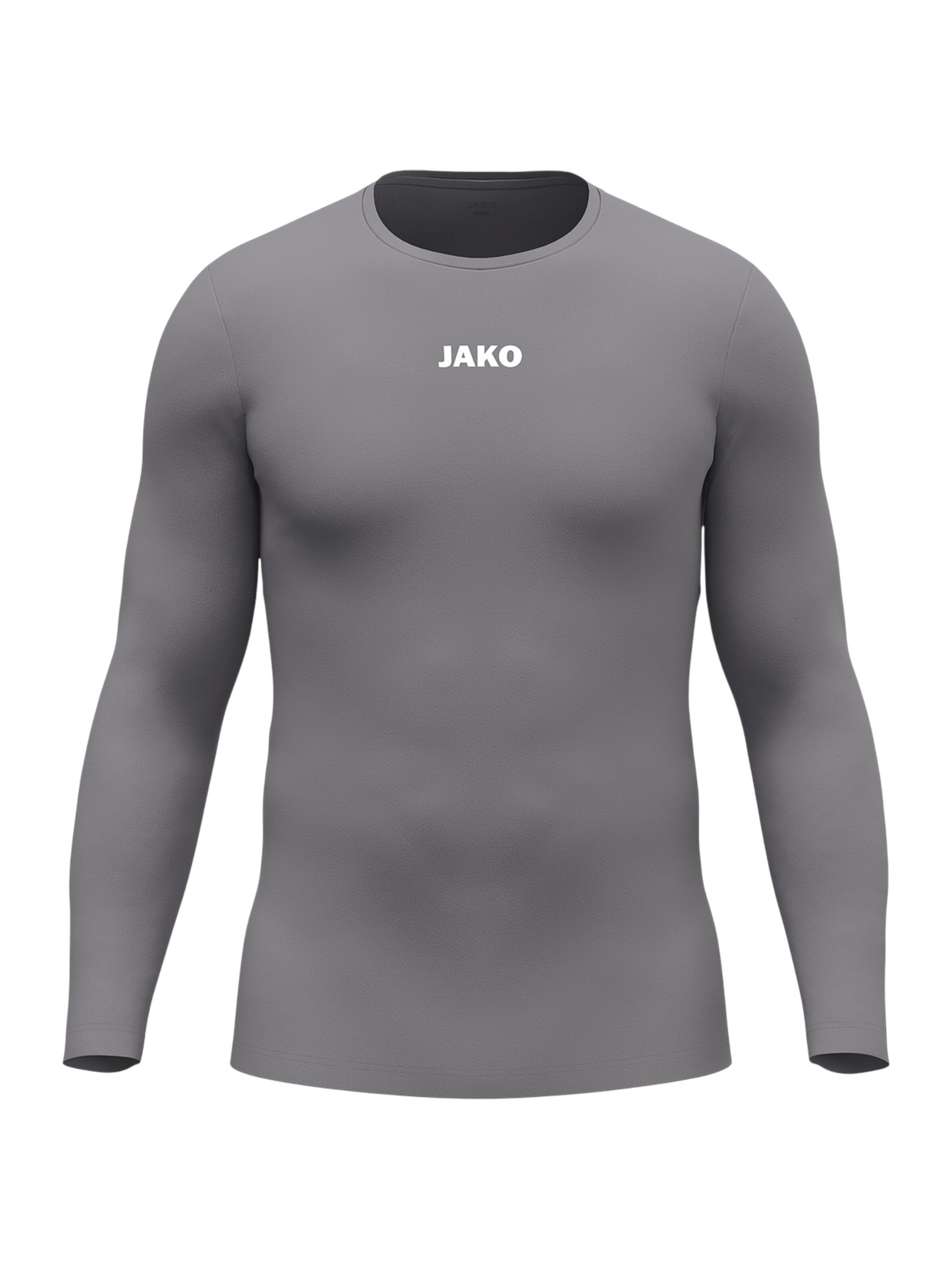 JAKO Funktionsshirt in grau / weiß, Produktansicht