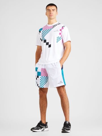 Sergio Tacchini Functioneel shirt 'VENTO' in Wit