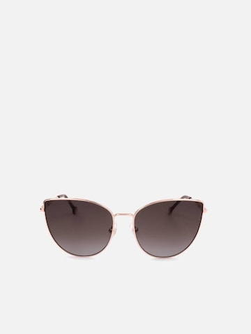 Carolina Herrera Sunglasses 'Carolina Herrera HER 0138/S Gold lilac 59/17/145 Women Sunglasses' in Gold: front