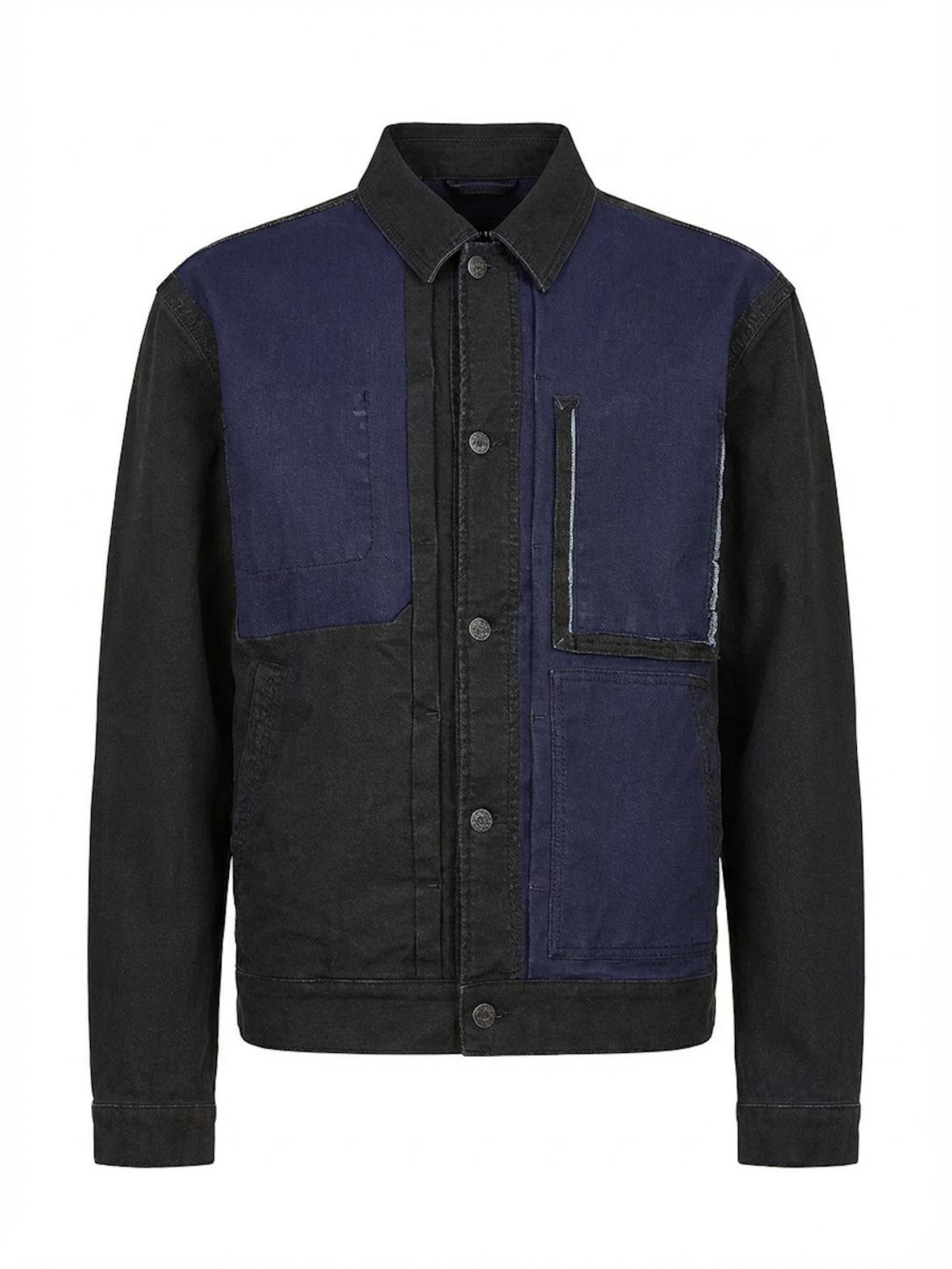 DIESEL Übergangsjacke 'Jogg D-ROKU-SP-NE'‌‌ in blue denim, Produktansicht