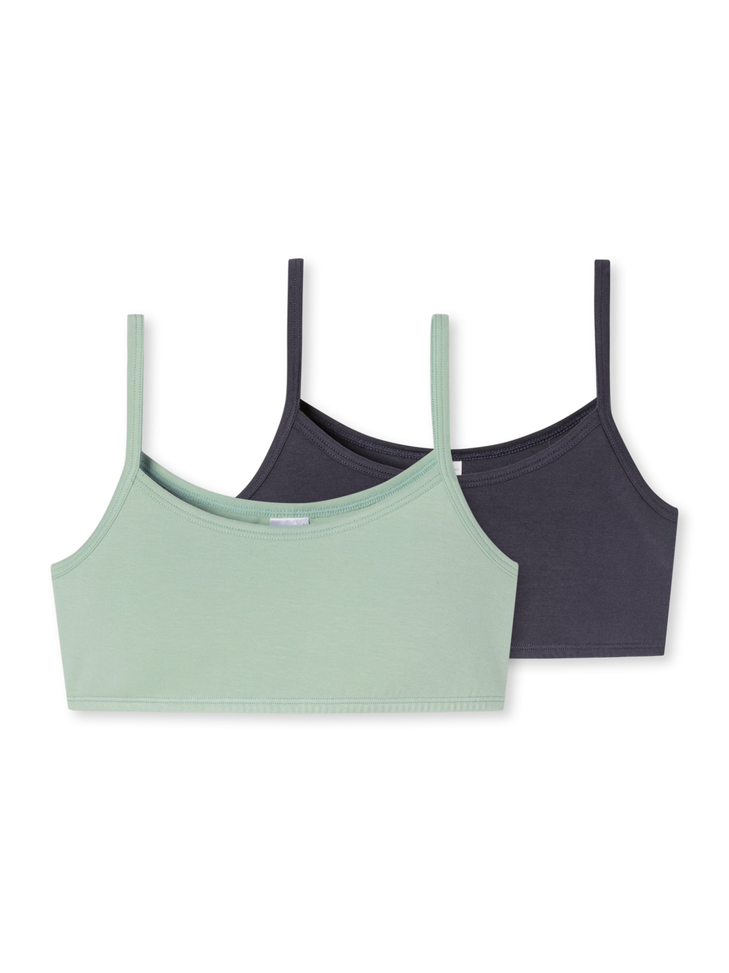 Maillot de corps ' 95/5 Multi ' SCHIESSER en vert : devant