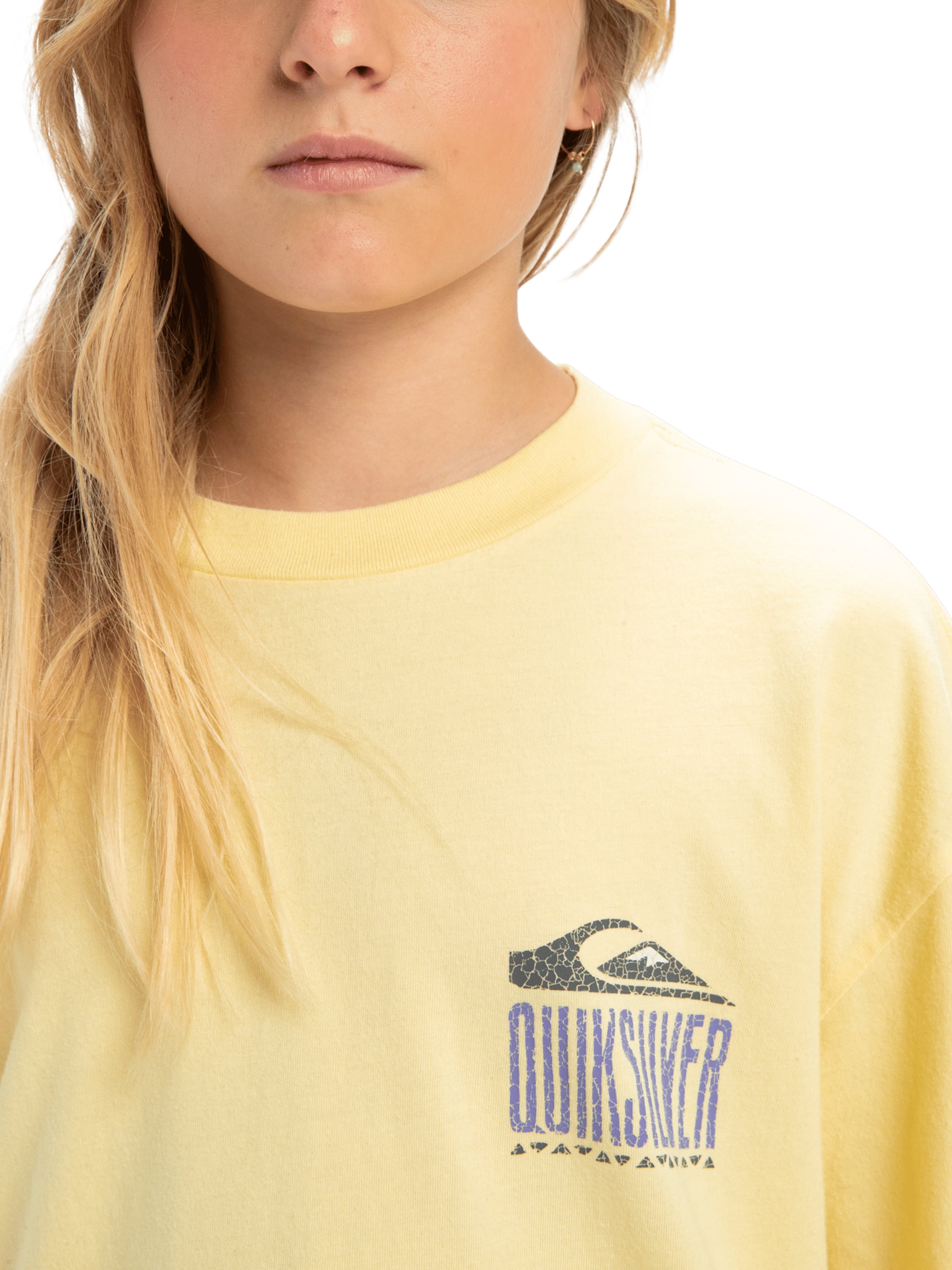 QUIKSILVER T-Shirt 'World Force' in Gelb