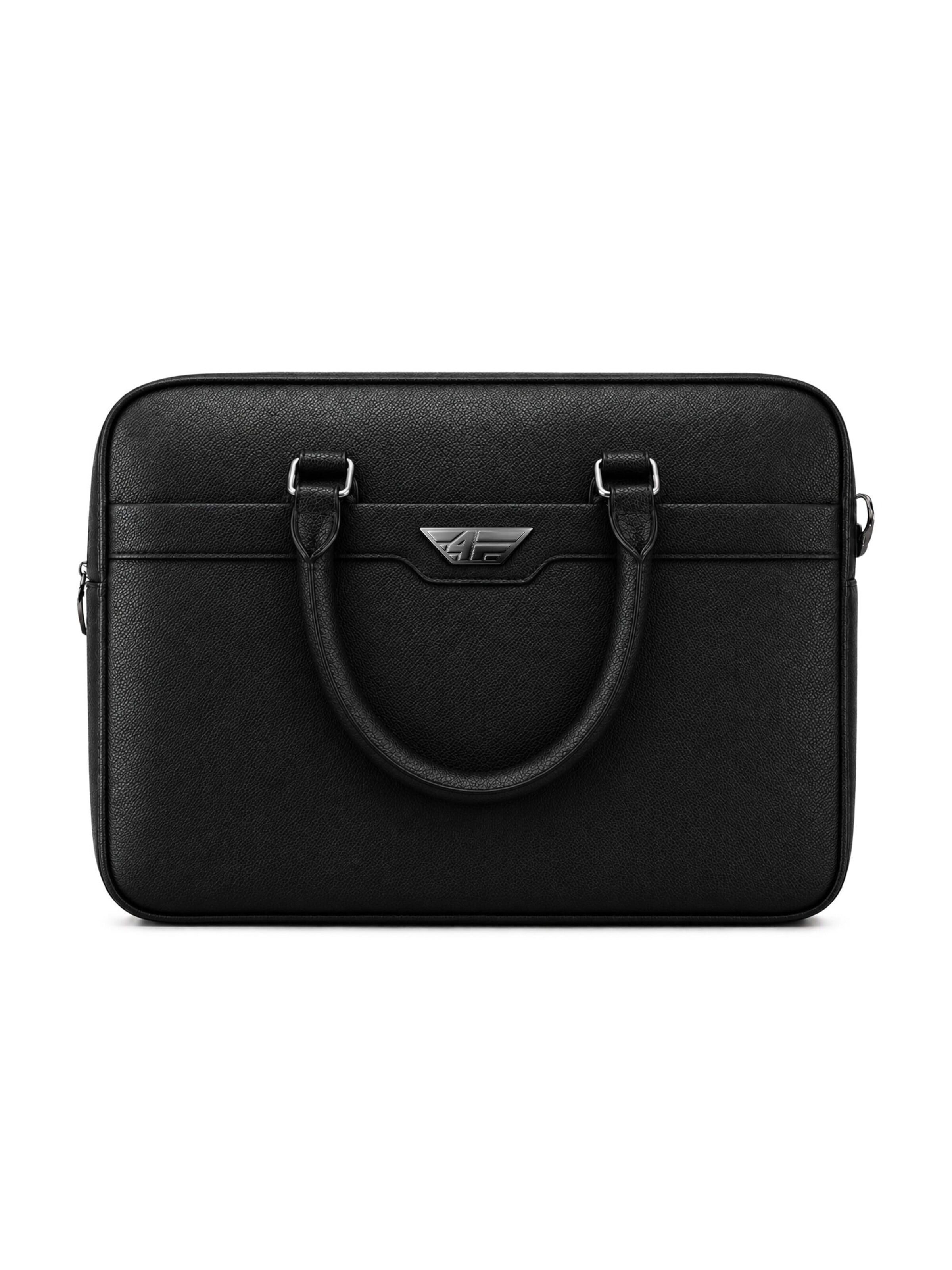 4FLY Handbag in Black: front