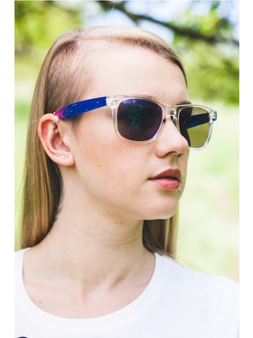 Lunettes de soleil 'Nerd Sonnenbrillen' VEYREY en bleu