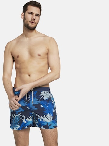 Shorts de bain 'Lumos' TOM TAILOR en bleu