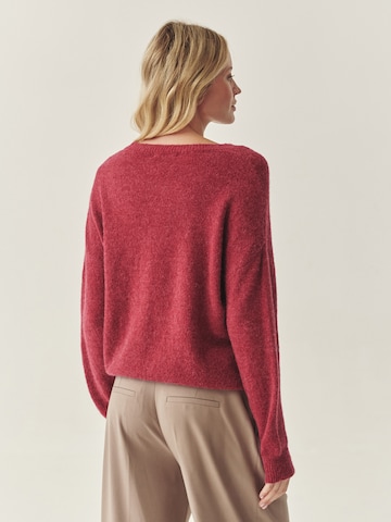 Pull-over 'NELL' TATUUM en rouge