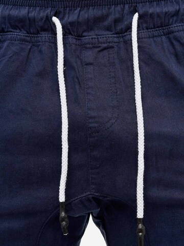 Tazzio Regular Cargohose '16610' in Blau