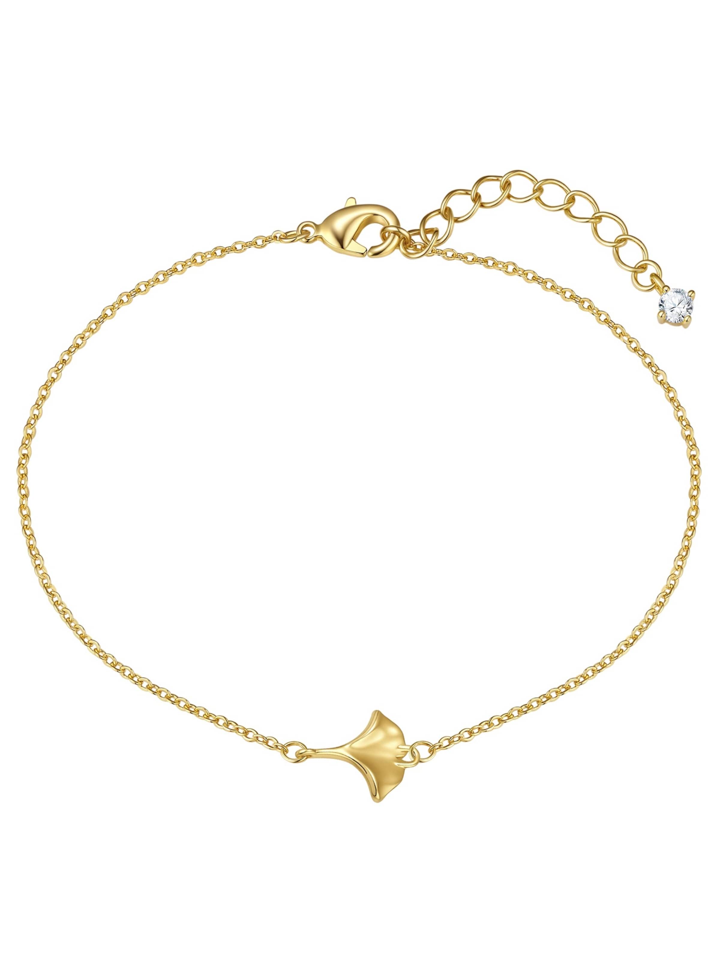 Lulu & Jane - Pulsera en oro: frente