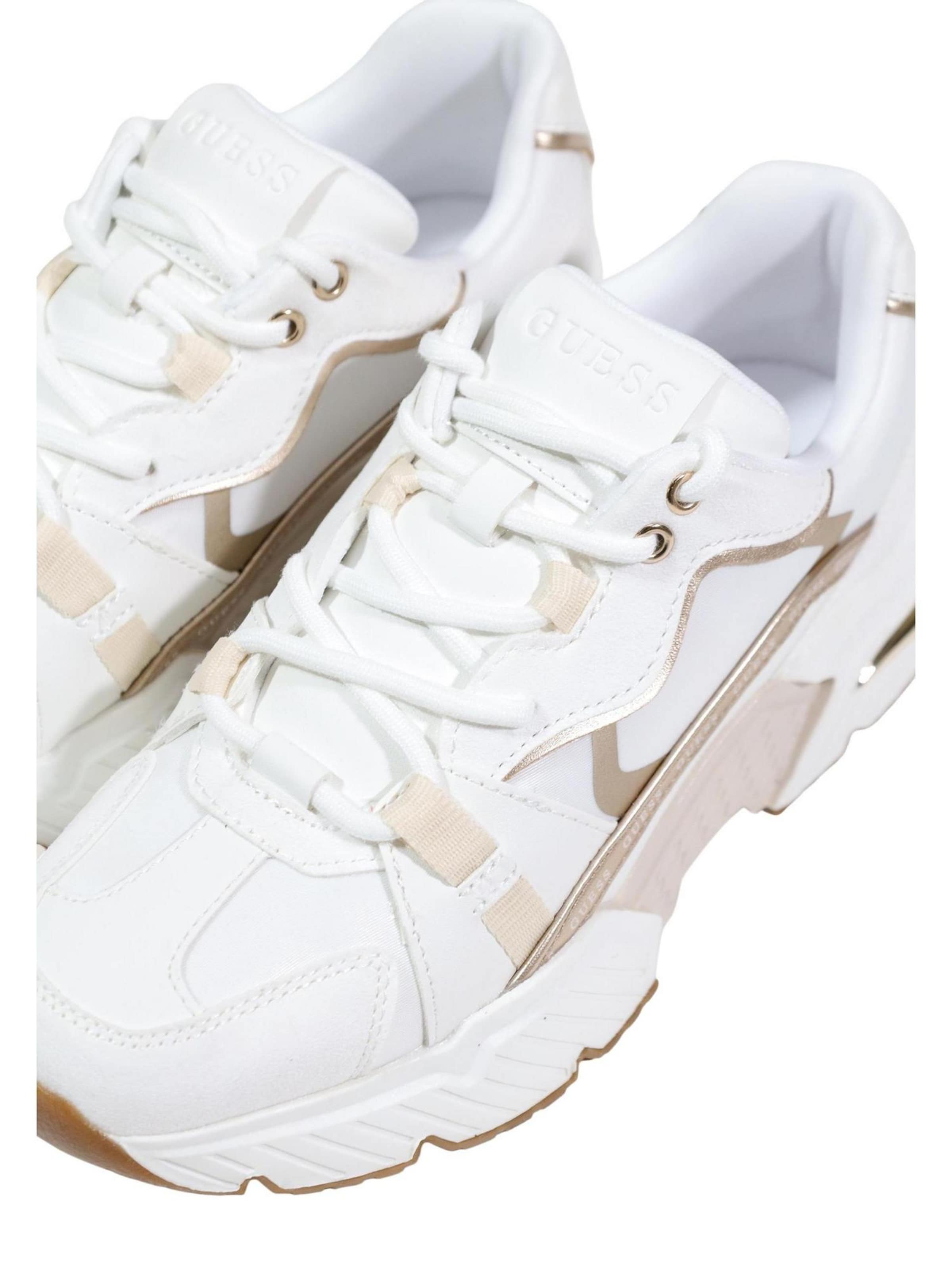 GUESS - Zapatillas deportivas bajas 'CARRLI6 FLJCR6 ELE12' en oro