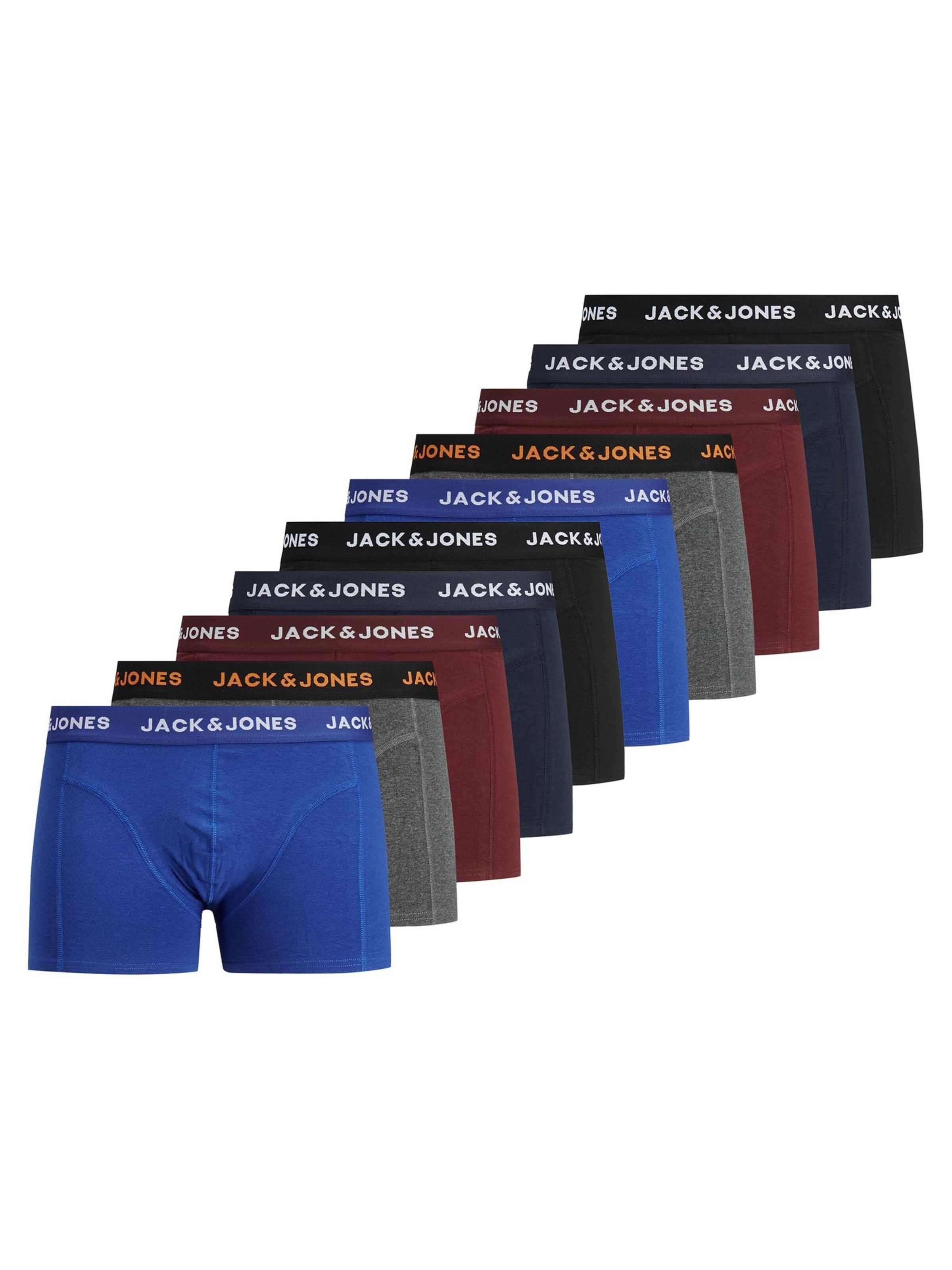JACK & JONES Boxershorts 'Basic' in Blauw: voorkant