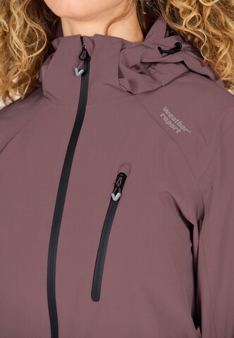 Weather Report Funktionsjacke 'CAMELIA' in Lila