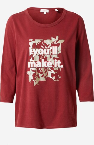 s.Oliver Shirt in Red: front