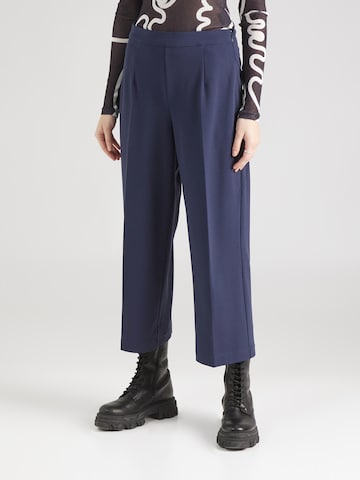 VERO MODA Wide leg Pleated Pants 'SARA' in Blue: front