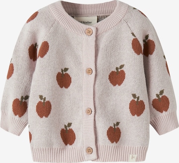 purpurinė Lil'Atelier Kardiganas 'NBFLULIO': priekis