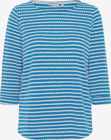 Fransa Shirt in Blauw: voorkant