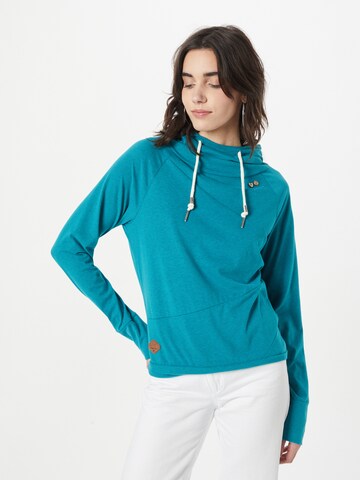 Ragwear Majica 'FUGE' | modra barva: sprednja stran