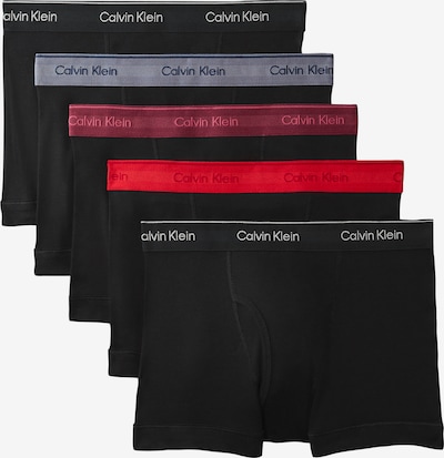 Calvin Klein Underwear Boxershorts in S in grau / rot / schwarz / weiß, Produktansicht