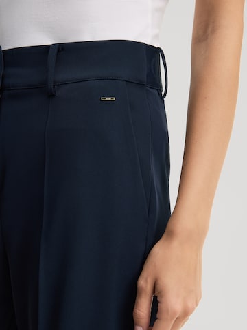 JOOP! Regular Trousers with creases in Blue