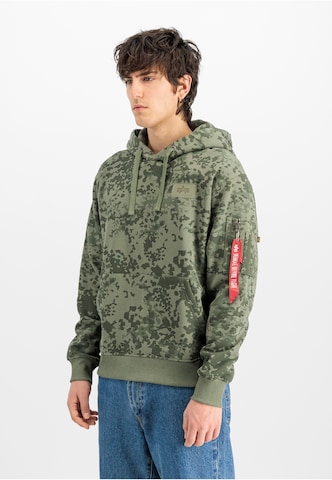 Sweat-shirt ALPHA INDUSTRIES en vert
