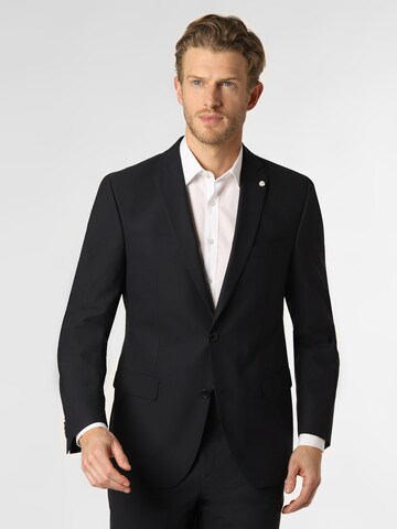 Coupe regular Veste de costume ' Brad-J ' Andrew James en noir : devant