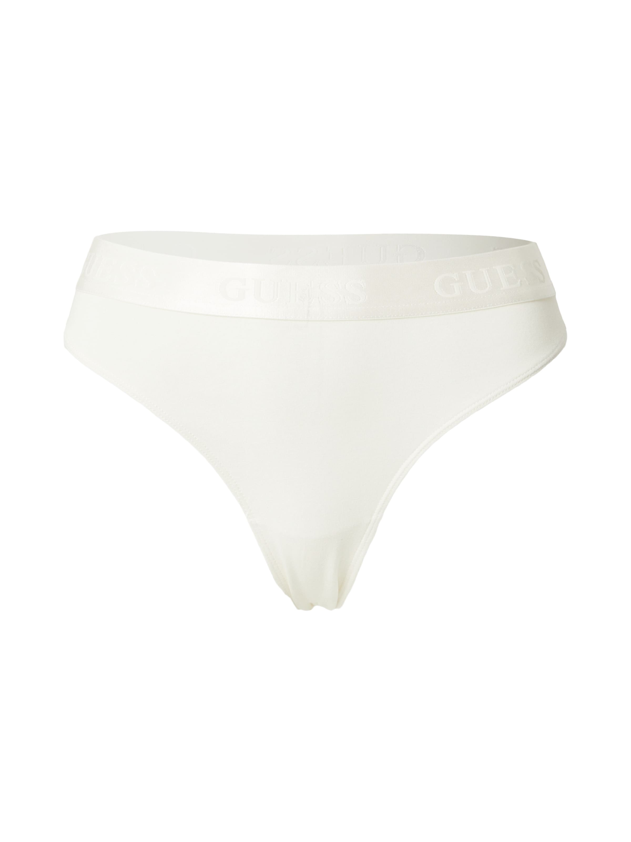 GUESS Thong 'MARIKA' in White: front