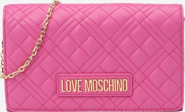 Love Moschino Clutch 'Evening' in Roze