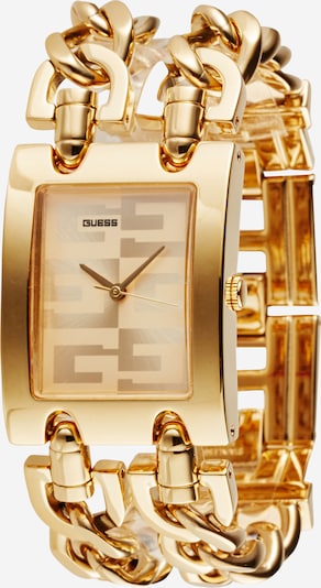 GUESS Analoguhr in gold, Produktansicht