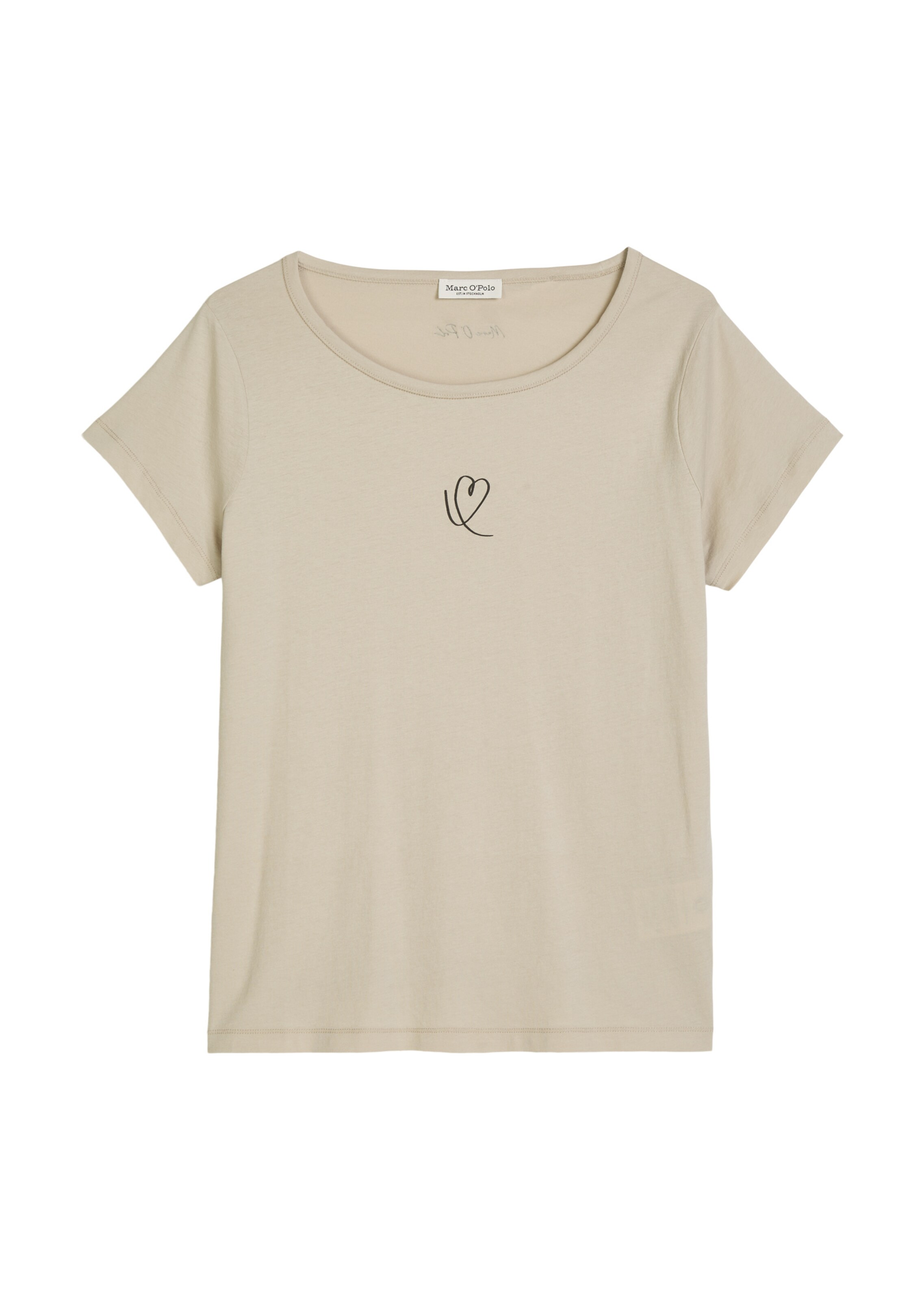 Marc O'Polo Shirt in Beige: front