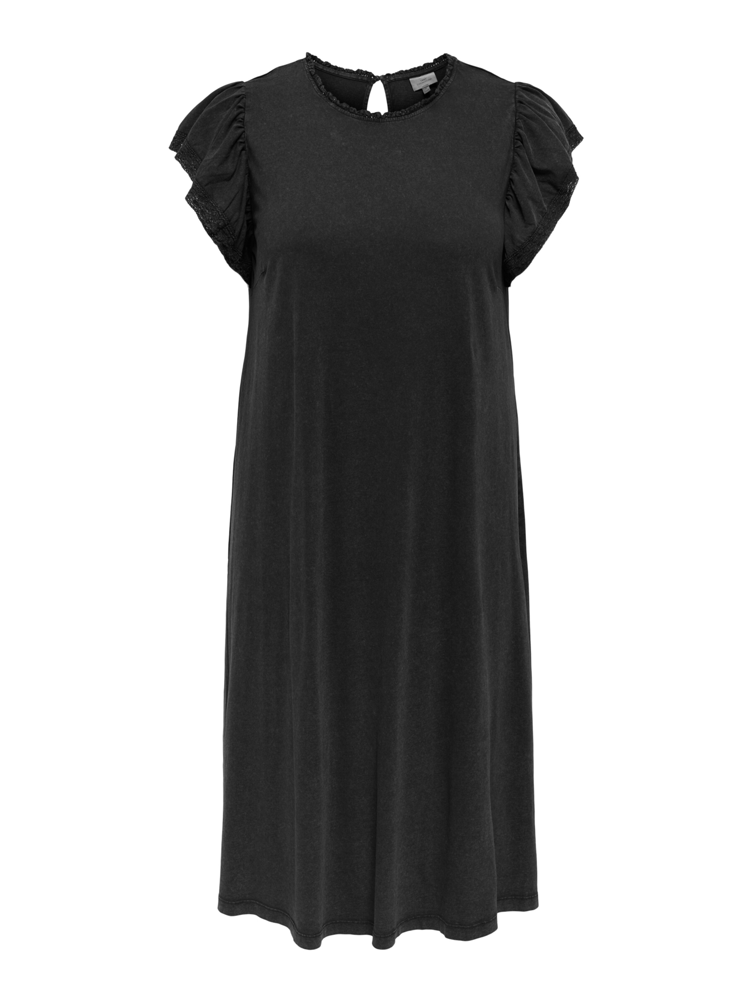 Rochie de la ONLY Carmakoma pe gri: față