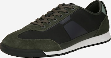 BOSS Sneaker low 'Nitan' i grøn: forside