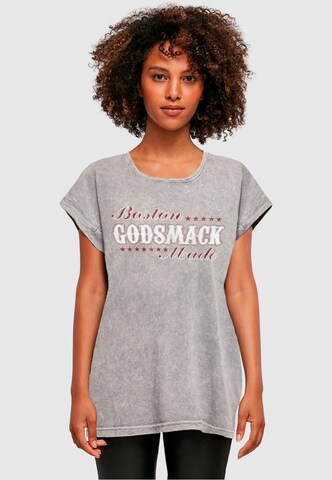 Merchcode T-Shirt 'Godsmack - Boston' in Grau: predná strana