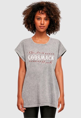 Merchcode T-Shirt 'Godsmack - Boston' in Grau: Vorderseite