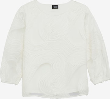 s.Oliver Bluse in Beige: Vorderseite
