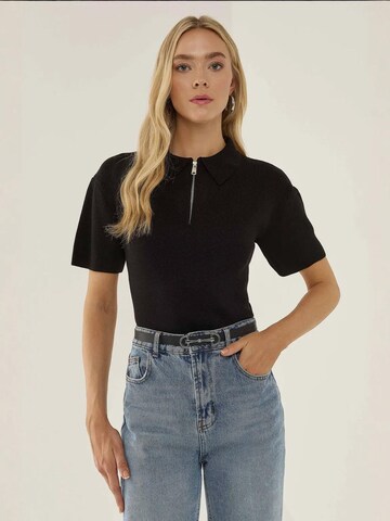 Hiccup - Pullover em preto: frente