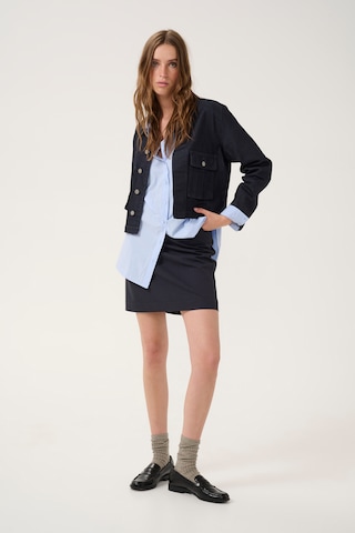 My Essential Wardrobe Rok 'Vitta' in Blauw