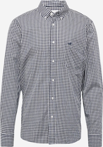 MUSTANG Button Up Shirt in Blue: front