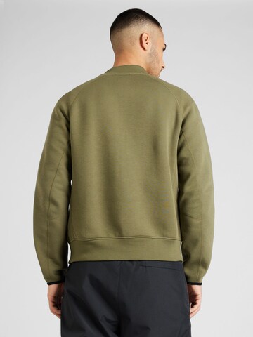 Nike Sportswear Sweatjakke 'TCH FLC N98' i grøn