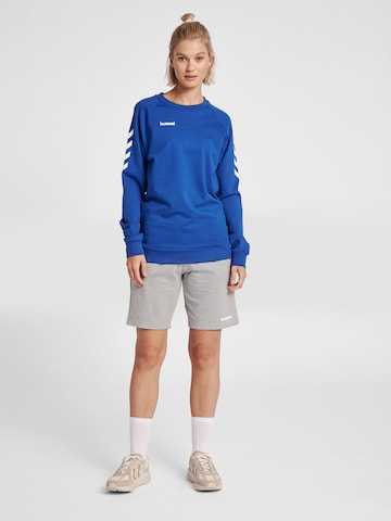 Hummel Αθλητική μπλούζα φούτερ σε μπλε