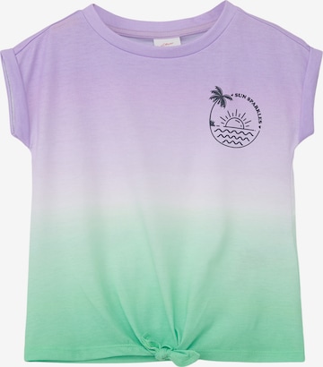 s.Oliver Shirt in Grün: Vorderseite