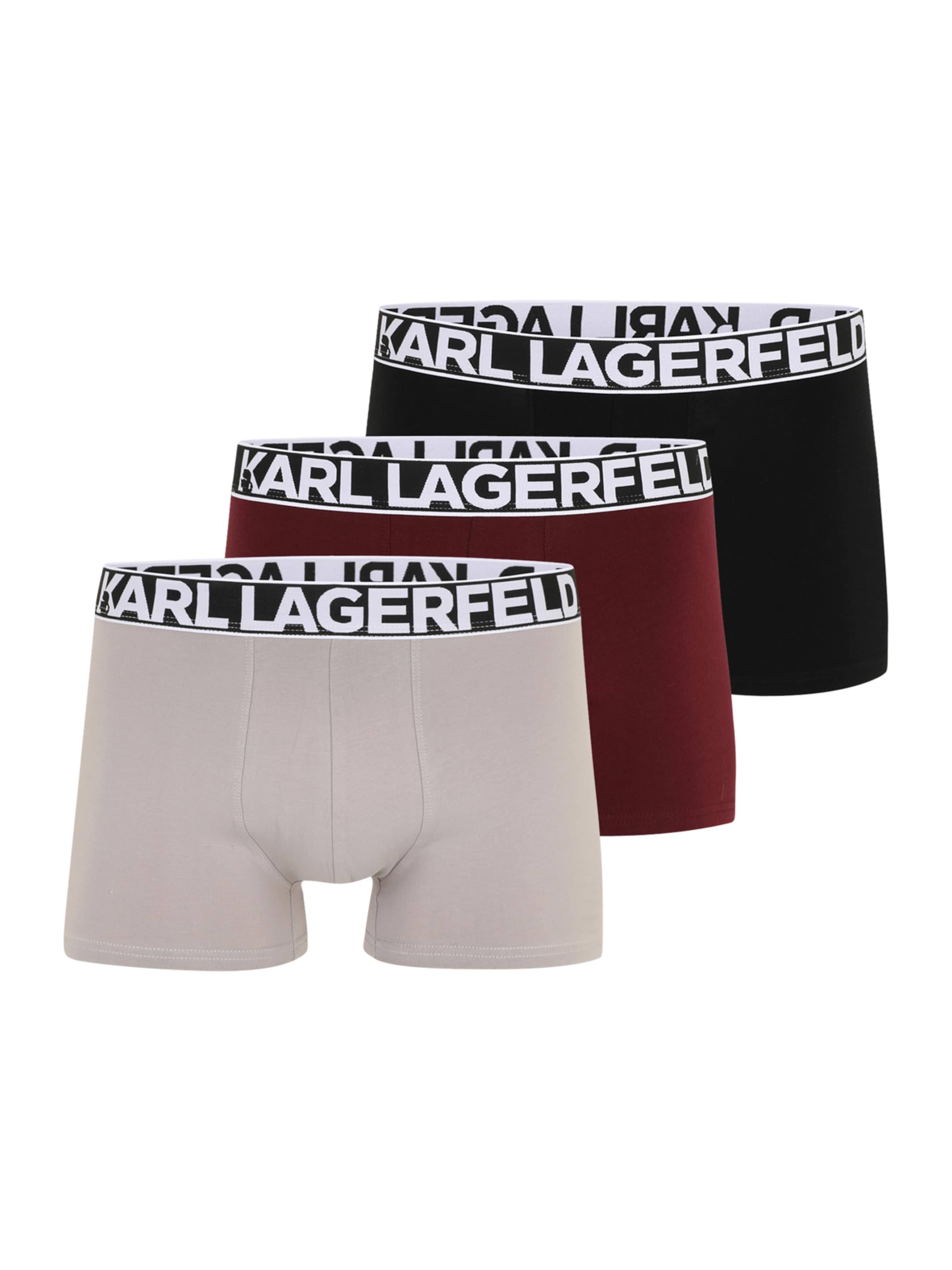 Karl Lagerfeld Μποξεράκι σε γκρι: μπροστά