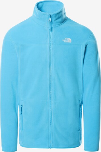 THE NORTH FACE Fleecejakke 'M 100 GLACIER FULL ZIP' i turkis, Produktvisning