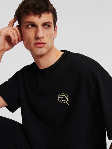 Karl Lagerfeld T-Shirt in Schwarz