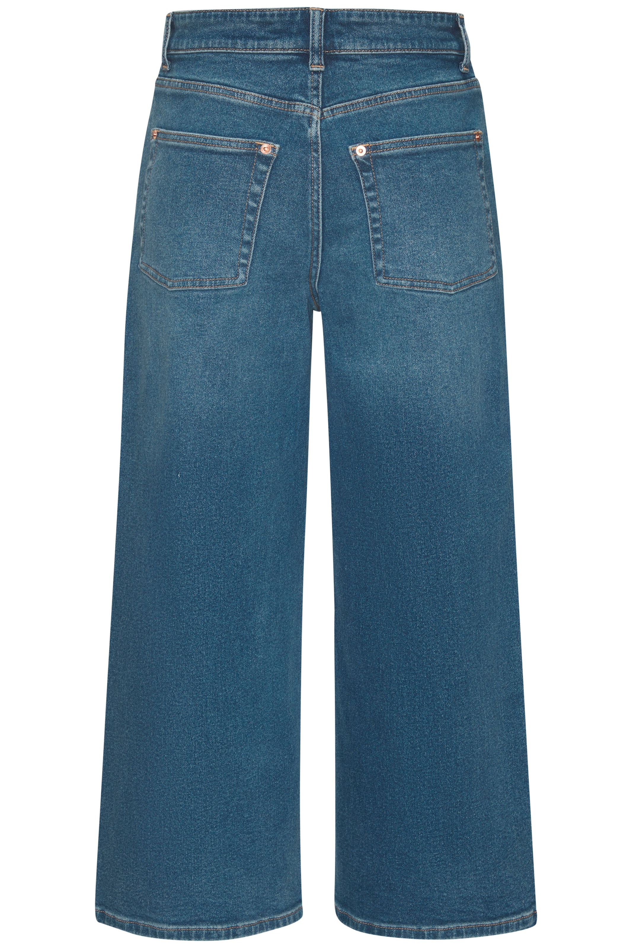 LASCANA Wide leg Jeans 'LASCANA' in Blue