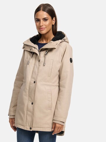 NAVAHOO Jacke  'N038 ' in Beige: Vorderseite