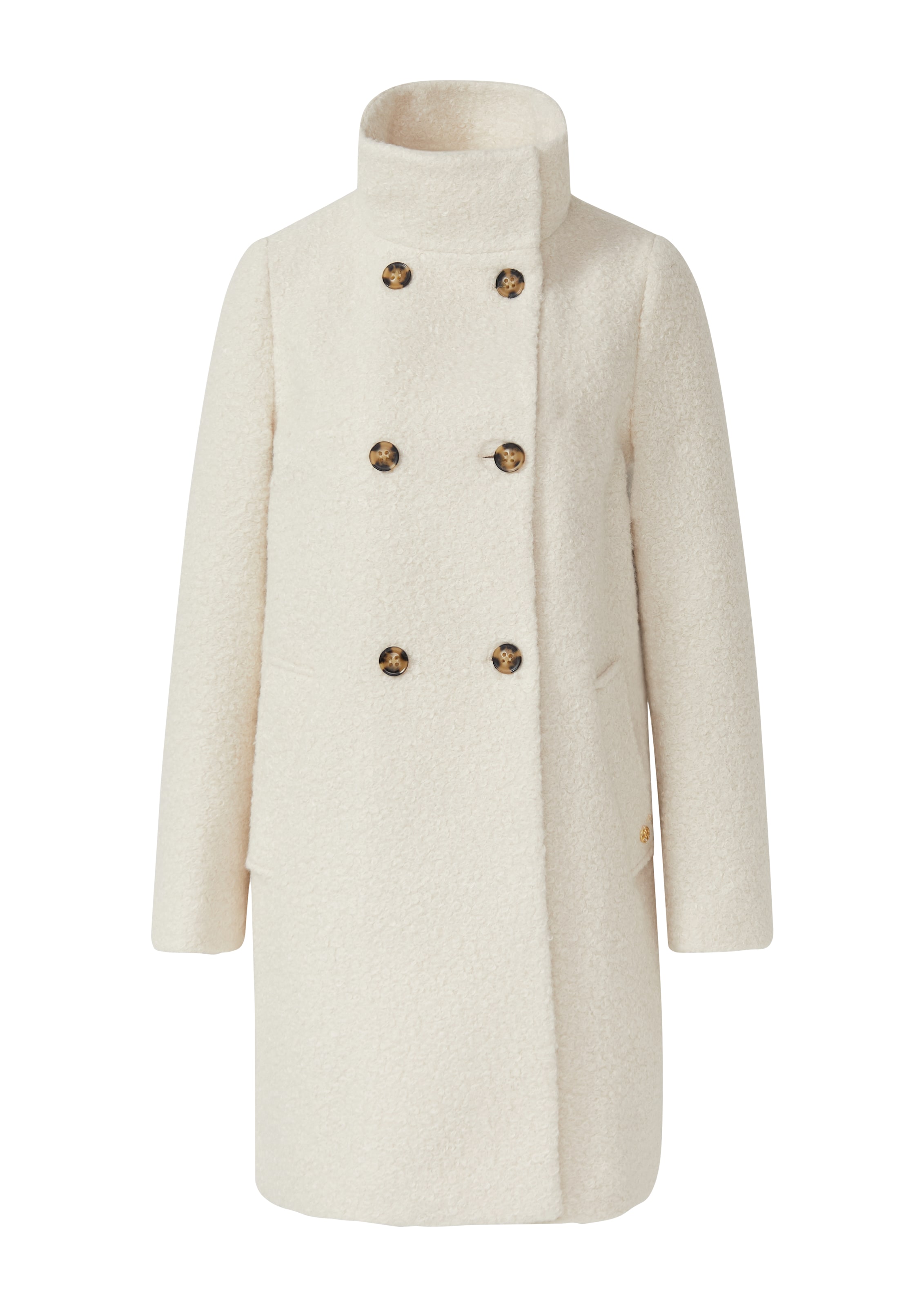 s.Oliver BLACK LABEL Between-Seasons Coat in White: front